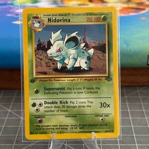 Nidorina 1st Edition Jungle